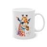 Mug Girafe coloré idée cadeau bureau travail anniversaire pour enfant et adulte