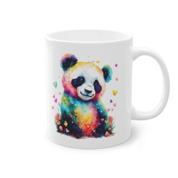 Mug panda coloré tasse idée cadeau travail bureau anniversaire thé café enfant et adulte