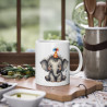Mug éléphant chapeau anniversaire idée cadeau anniversaire drôle amusant