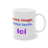 Mug personnalisable personnalisé photo texte idée cadeau anniversaire souvenir naissance travail bureau pour adulte et enfant