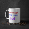 Mug personnalisable personnalisé photo texte idée cadeau anniversaire souvenir naissance travail bureau pour adulte et enfant