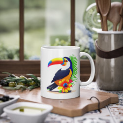 Mug Pélican oiseau idée cadeau anniversaire bureau travail pour enfant et adulte