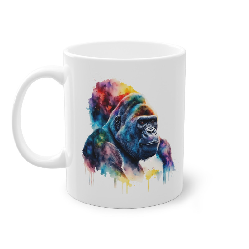 Mug Tasse à café Gorille singe idée cadeau anniversaire travail bureau pour enfant et adulte