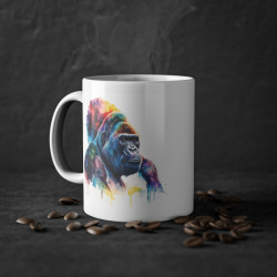 Mug Tasse à café Gorille singe idée cadeau anniversaire travail bureau pour enfant et adulte