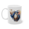 Mug Tasse à café Oiseau coloré idée cadeau anniversaire bureau travail pour enfant et adulte