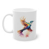 Mug Tasse à café oiseau volant coloré idée cadeau anniversaire travail bureau pour enfant et adulte