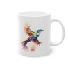 Mug Tasse à café oiseau volant coloré idée cadeau anniversaire travail bureau pour enfant et adulte