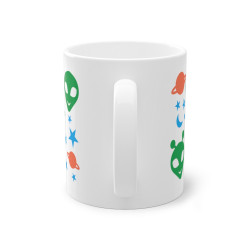Mug Tasse à café Alien extraterrestre Ovni soucoupe idée cadeau anniversaire travail bureau pour enfant et adulte