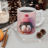 Mug pingouin amusant idée cadeau humour drôle rigolo fun travail bureau pour adulte et enfant