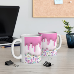 Mug Tasse à café cupcake idée cadeau fun travail bureau pour adulte et enfant