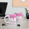 Mug Tasse à café cupcake idée cadeau fun travail bureau pour adulte et enfant