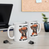 Mug Tasse à café Chien No coffee no workee amusant idée cadeau humour drôle rigolo fun travail bureau pour adulte et enfant
