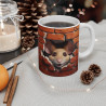 Mug Tasse à café Souris mur de brique  amusant idée cadeau humour drôle rigolo fun travail bureau pour adulte et enfant