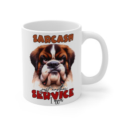 Mug Tasse à café Chien Sarcasm amusant idée cadeau humour drôle rigolo fun travail bureau pour adulte et enfant