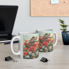 Mug Tasse à café Grenouille coquelicot  idée cadeau humour drôle rigolo fun travail bureau pour adulte et enfant