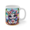 Mug Tasse à café Licorne glace amusant idée cadeau humour drôle rigolo fun travail bureau pour adulte et enfant