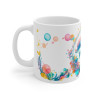 Mug Tasse à café Dauphin coloré  idée cadeau  fun travail bureau pour adulte et enfant
