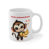 Mug personnalisable personnalisé singe banane idée cadeau travail bureau pour enfant et adulte