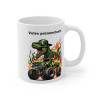 Mug personnalisable personnalisé dinosaure Monster truck avec son prénom ou texte pour enfant et adulte