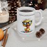 Mug personnalisable personnalisé Canard avec des lunettes avec son prénom ou texte pour enfant et adulte