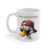 Mug personnalisable personnalisé Canard casquette lunette avec son prénom ou texte pour enfant et adulte