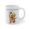 Mug personnalisable personnalisé Canard Cravate avec son prénom ou texte pour enfant et adulte