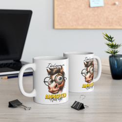 Mug Cheval à lunette Idée cadeau humour drôle amusant pour enfant et adulte