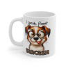 Mug Chien I speak fluent sarcasm  Idée cadeau humour drôle amusant pour enfant et adulte