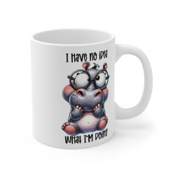 Mug Hippopotame Idée cadeau humour drôle amusant pour enfant et adulte