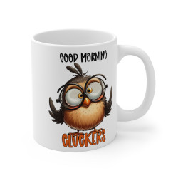 Mug Oiseau good morning Idée cadeau humour drôle amusant pour enfant et adulte
