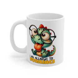 Mug Dinosaure Im allergic...