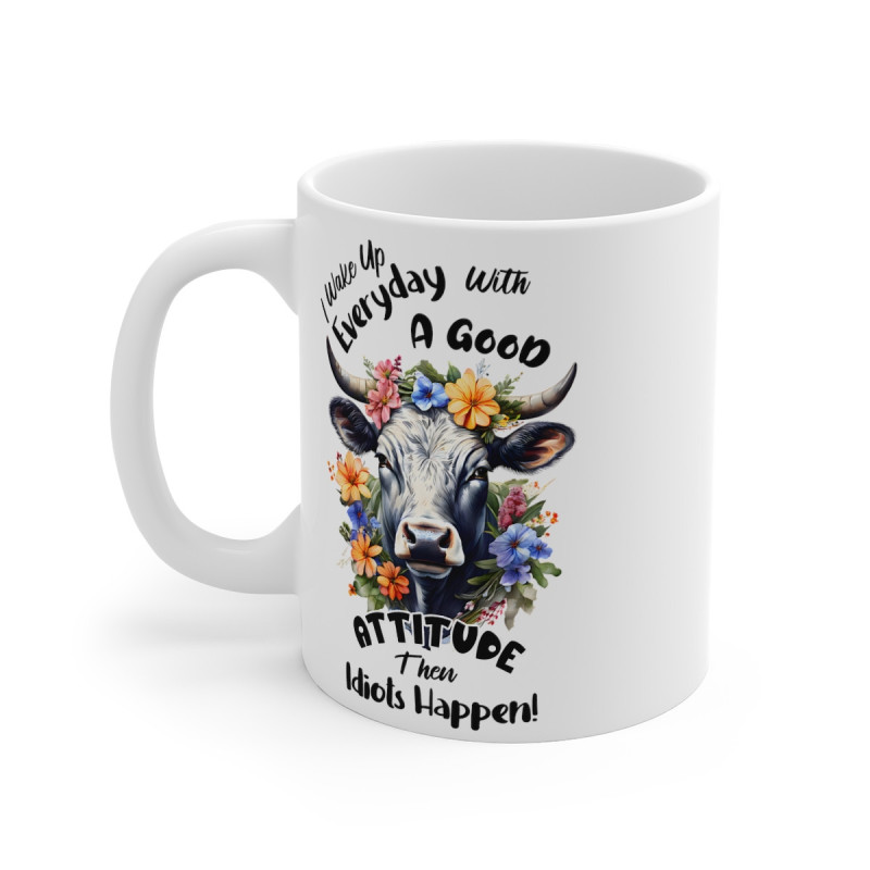 Mug Taureau Attitude idée cadeau travail bureau anniversaire pour enfant et adulte