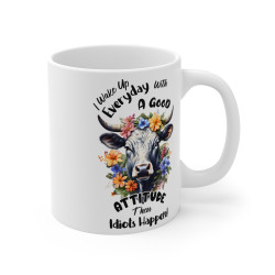 Mug Taureau Attitude idée cadeau travail bureau anniversaire pour enfant et adulte