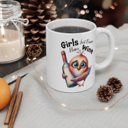 Mug Oiseau girls  Idée cadeau humour drôle amusant pour enfant et adulte