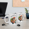 Mug-tasse The Crazy chicken  Idée cadeau anniversaire humour drôle amusant pour enfant et adulte