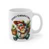 Mug-tasse  Crazy chicken Lady Idée cadeau anniversaire humour drôle amusant pour enfant et adulte