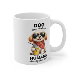 Mug Dog chien rigolo  Idée cadeau humour drôle amusant pour enfant et adulte