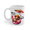 Mug Vache bouée Idée cadeau anniversaire humour drôle amusant pour enfant et adulte