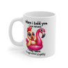 Mug-tasse Poule Bouée  Idée cadeau anniversaire humour drôle amusant pour enfant et adulte
