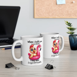 Mug-tasse Poule Bouée  Idée cadeau anniversaire humour drôle amusant pour enfant et adulte