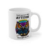 Mug Hibou coloré Idée cadeau  anniversaire humour drôle amusant pour enfant et adulte