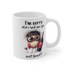Mug Oiseau I'm sorry Vin  Idée cadeau anniversaire rigolo  humour drôle amusant pour enfant et adulte