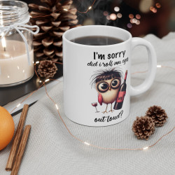 Mug Oiseau I'm sorry Vin  Idée cadeau anniversaire rigolo  humour drôle amusant pour enfant et adulte