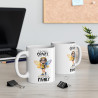 Mug Abeille Crazy Idée cadeau anniversaire humour drôle amusant pour enfant et adulte