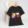 Tee shirt Unisex Calimero Ze veux zuste un petit bizou ! Homme/Femme