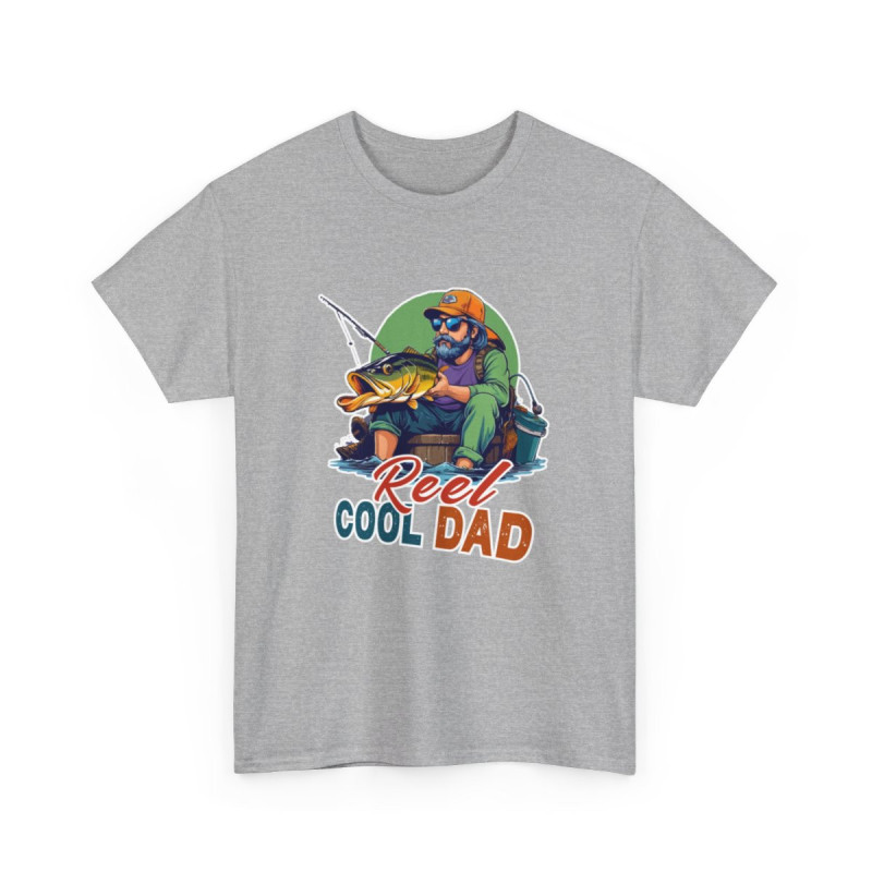 Tee-Shirt Real Cool Dad, Papa Cool ,Cadeau Papa pour homme