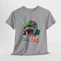 Tee-Shirt Real Cool Dad, Papa Cool ,Cadeau Papa pour homme
