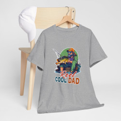 Tee-Shirt Real Cool Dad, Papa Cool ,Cadeau Papa pour homme