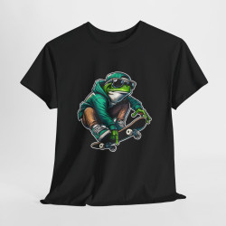 Copy of Tee shirt Grenouille skateboard pour homme et femme