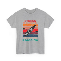 Tee-Shirt Stress Kayaking, Kayak  pour Homme et Femme